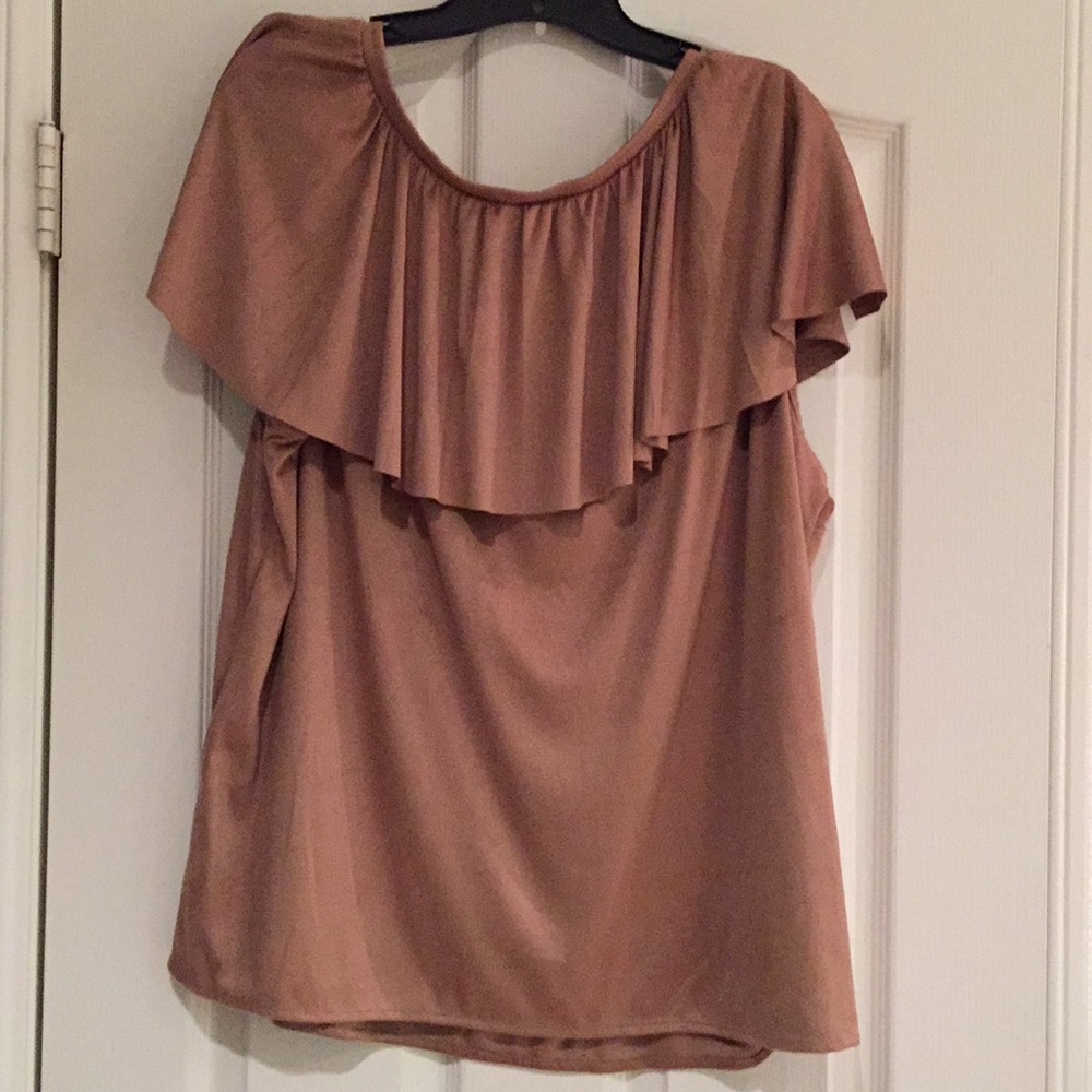 Chico’s Faux Suede Sleeveless Top - Picture 3 of 8